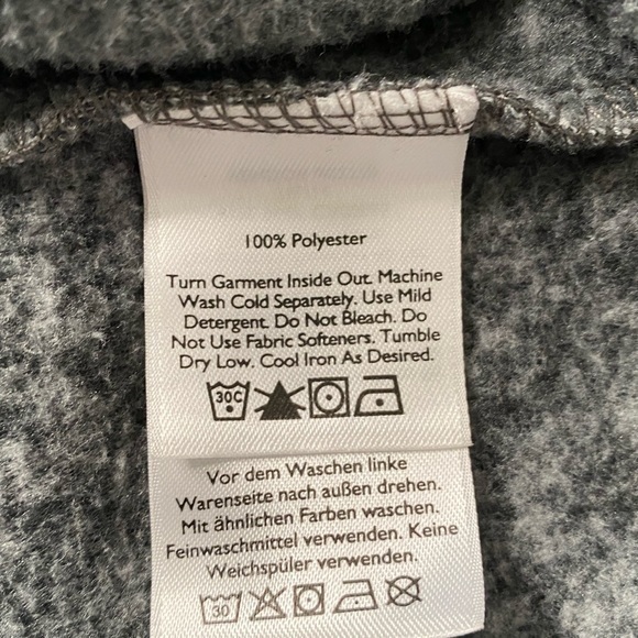 Eddie Bauer Gray Fleece-like Men’s Shirt Size TM - Picture 4 of 7